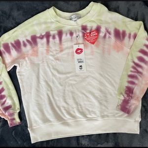 Brand new WildFox tie dye sweater